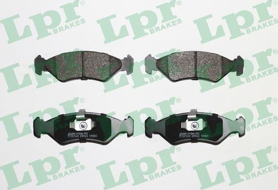 Тормозные колодки LPR. Артикул 05P625