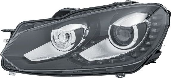 Фара передняя основная Hella левая для Volkswagen Golf VI 2010-2013. Артикул 1ZS 009 902-771