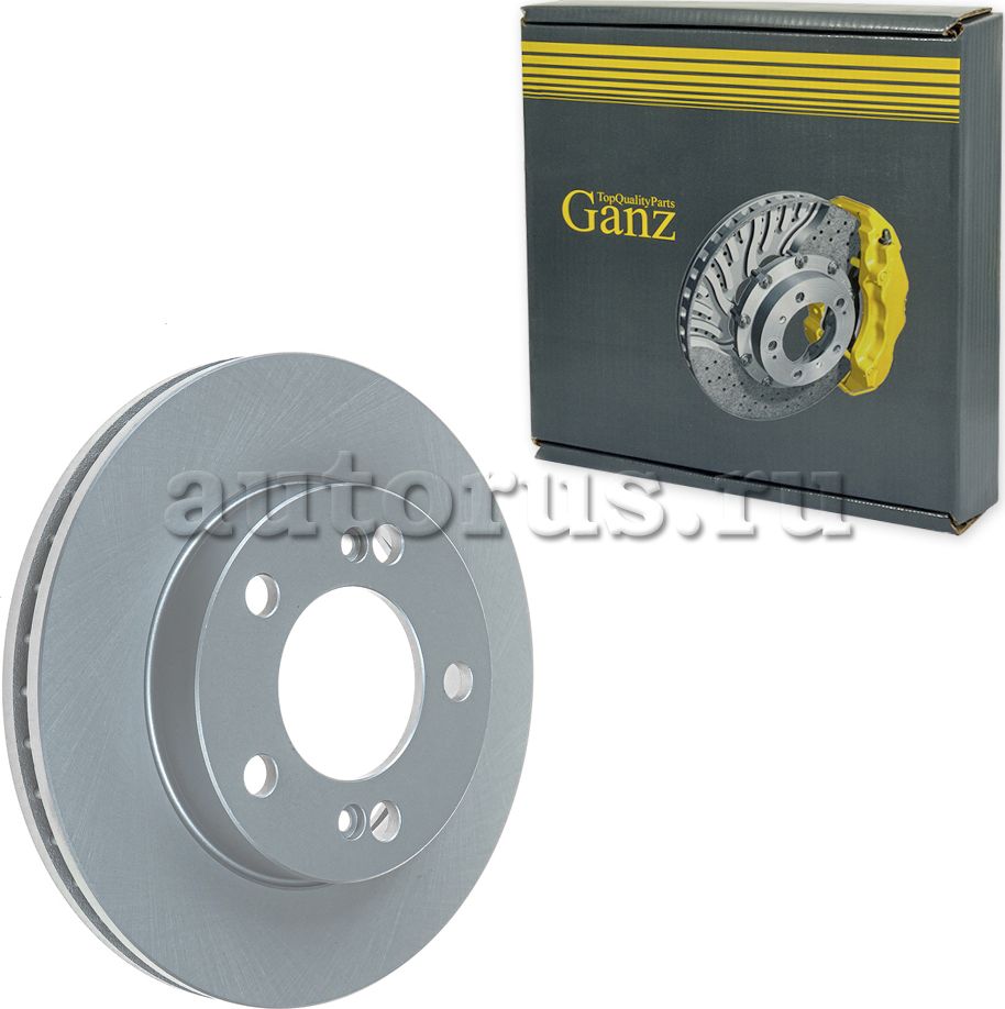 Диск тормозной передний (Ganz). Артикул GIJ10082