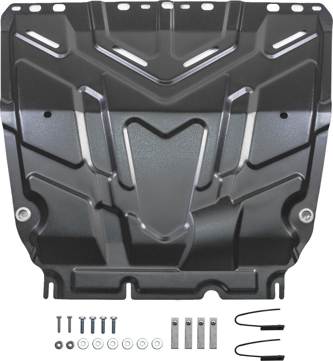 Защита AutoMax для картера и КПП Ford Grand C-Max II 2010-2015. Артикул AM.1850.1