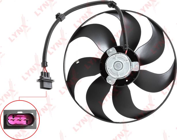Вентилятор радиатора двигателя LYNXauto. Артикул RF-1154