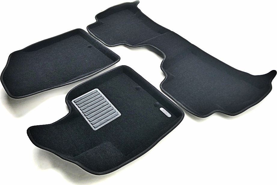 Коврики текстильные Euromat 3D Business для салона Kia Sorento II рестайлинг 2012-2026. Артикул EMC3D-002919