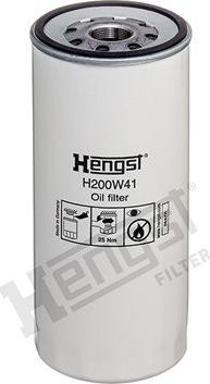 Масляный фильтр Hengst. Артикул H200W41