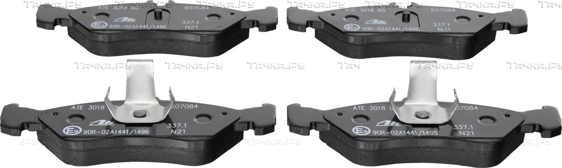 Тормозные колодки ATE задние для Volkswagen LT II 1996-2006. Артикул 13.0460-7084.2