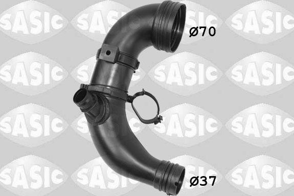 Патрубок интеркулера Sasic для Fiat Linea 2006-2026. Артикул 3336270