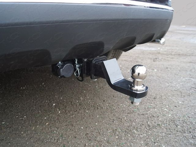 Фаркоп ТСС оцинкованный под американский квадрат для Kia Sportage IV рестайлинг 2018-2022. Артикул TCU00132