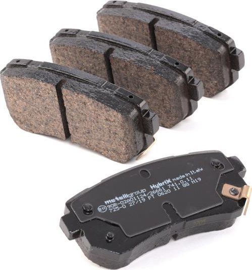Тормозные колодки Metelli. Артикул 22-0725-0