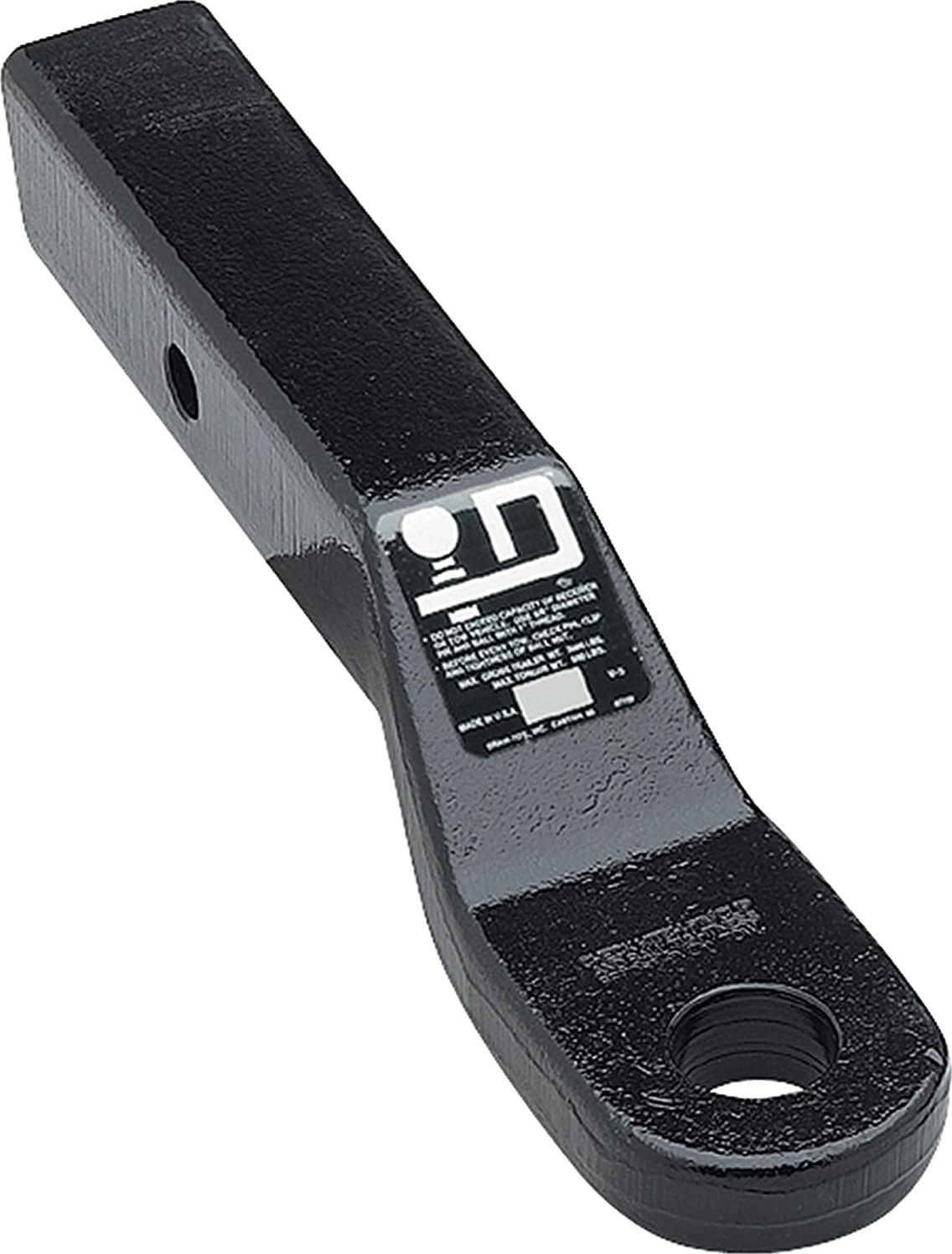 Адаптер Draw-Tite кованый ПНЖ 2/ПДМ 1, d резб. 1,25, 1080/7250 кг, без шара Черный. Артикул 40330