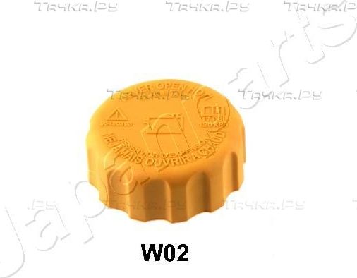 Крышка радиатора Japanparts для Daewoo Rezzo 2000-2008. Артикул KH-W02