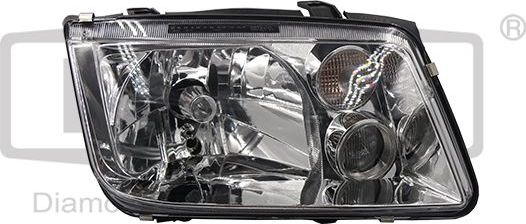 Фара передняя основная DPA правая для Volkswagen Bora 1998-2013. Артикул 89411783302