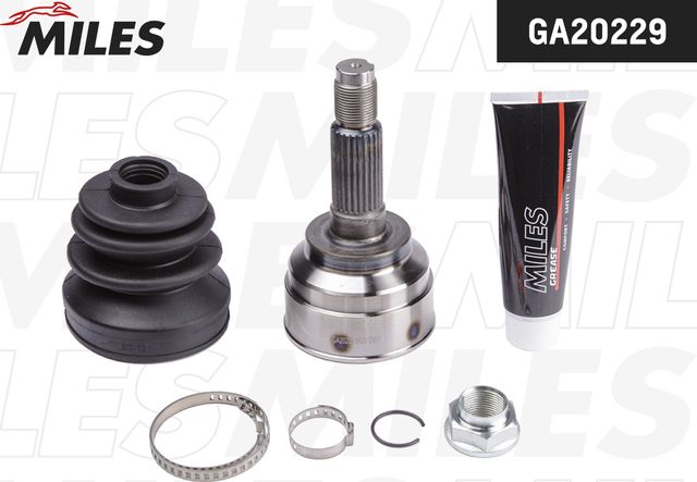 Шрус наружный (граната) Miles передний левый для Mazda 626 III (GD) 1987-1997. Артикул GA20229