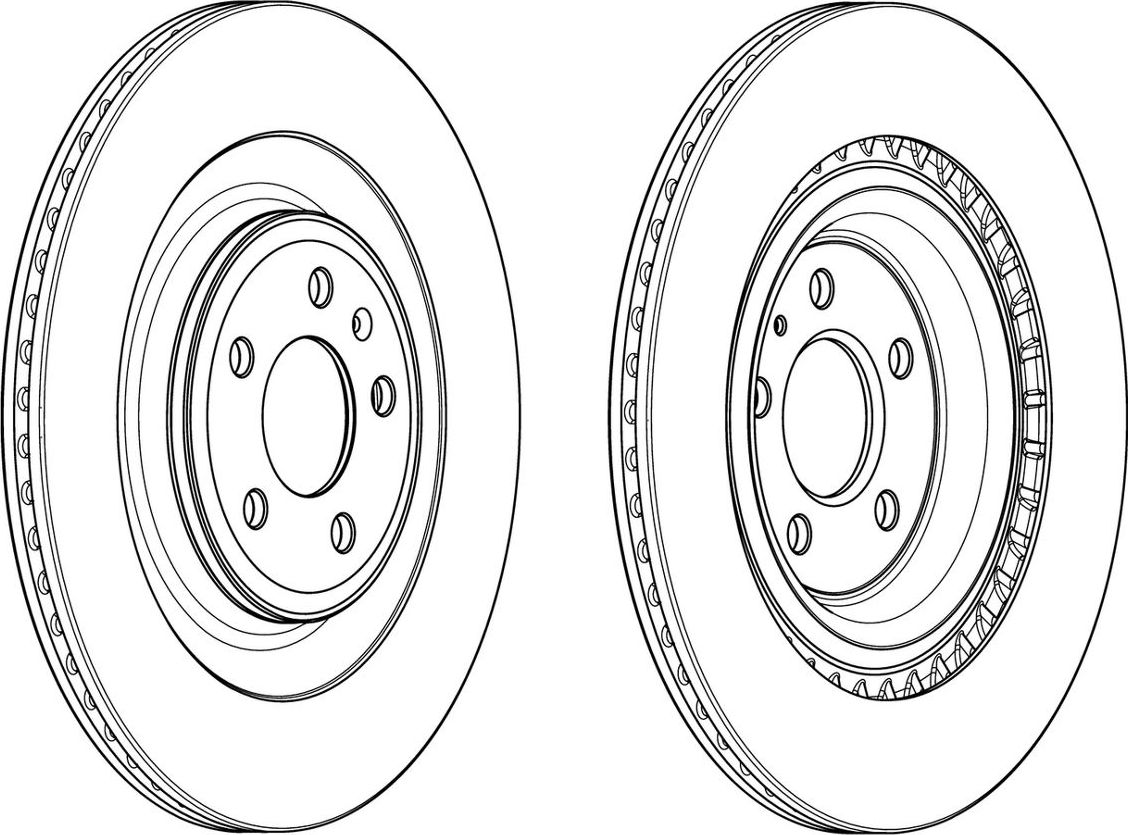 Тормозной диск Ferodo Premier. Артикул DDF1990C
