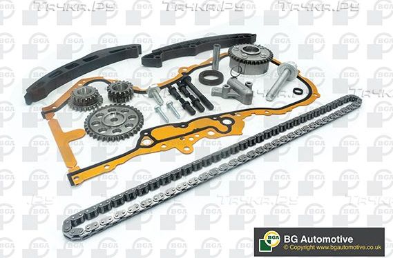 Цепь ГРМ BGA для Audi A3 II (8P) 2007-2013. Артикул TC0177VFK