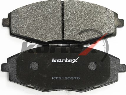 Колодки торм. CHEVROLET LANOS/SPARK 05-/DAEWOO NEXIA 16V/MATIZ 98- перед.к-т (Kortex). Артикул KT3195STD
