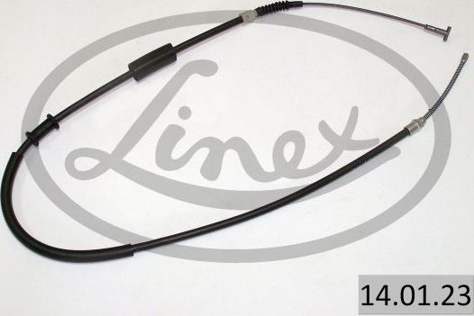 Трос ручника (тросик ручного тормоза) Linex. Артикул 14.01.23