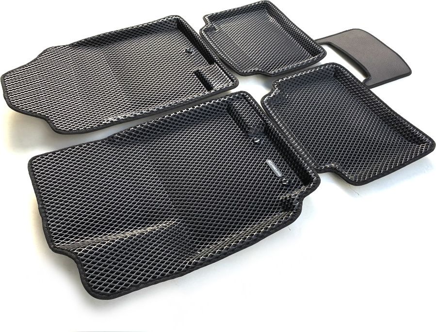 Коврики Euromat 3D EVA для салона Kia Rio III 2011-2017. Артикул EM3DEVA-002922