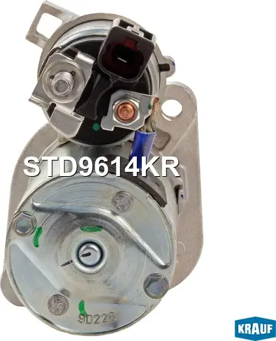 Стартер Hyundai Solaris (14-)/Creta(16-)/KIA Rio(14-)1.4i/1.6i (Z 11) 0,9кВт (Krauf) Krauf. Артикул STD9614KR