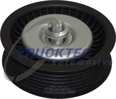 Направляющий (ведущий) ролик приводного поликлинового ремня Trucktec Automotive. Артикул 02.19.355