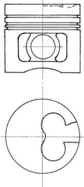 Поршневая група Kolbenschmidt. Артикул 91780610