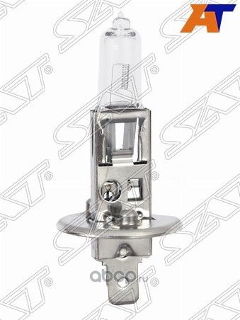 Лампа головного освещения галогенная H1 12V 55W (SAT). Артикул STH112V