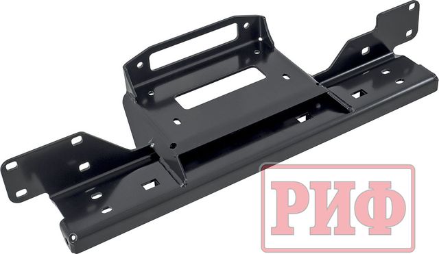 Площадка РИФ под лебёдку в штатный бампер для Toyota Hilux VIII рестайлинг 2020-2026. Артикул RIFREV-30001