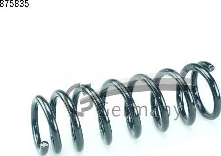 Пружина подвески CS-Germany задняя для Citroen C-Crosser 2007-2013. Артикул 14.875.835