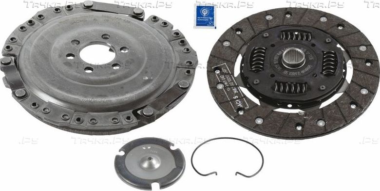 Сцепление (комплект) SACHS для Volkswagen Vento 1991-1998. Артикул 3000 605 001