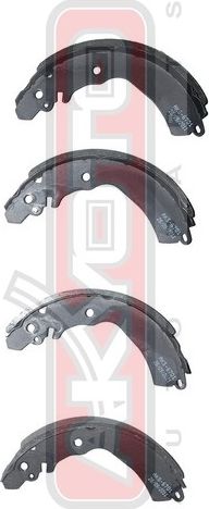 Тормозные колодки Akyoto Packing AKYOTO. Артикул AKS-6701