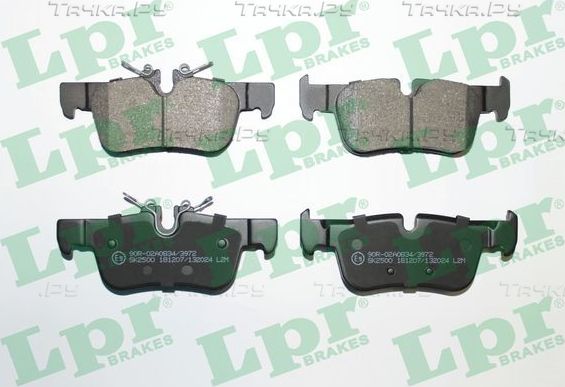 Тормозные колодки LPR задние для MINI Clubman II (F54) 2014-2026. Артикул 05P2024