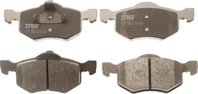 Тормозные колодки TRW. Артикул GDB1753