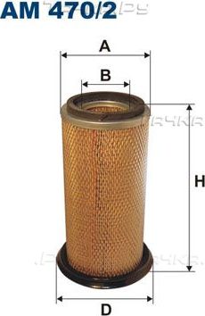 Воздушный фильтр Filtron. Артикул AM 470/2