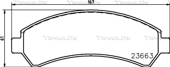 Тормозные колодки Mintex. Артикул MDB2298