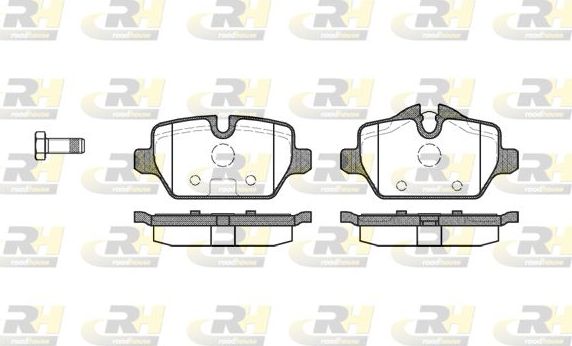 Тормозные колодки RoadHouse задние для MINI Countryman I (R60) 2010-2016. Артикул 21132.00