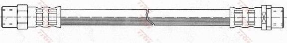 Тормозной шланг TRW для BMW Z3 I 1995-2003. Артикул PHA418