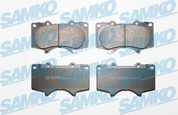 Тормозные колодки Samko передние для Mitsubishi Pajero IV 2006-2026. Артикул 5SP1379