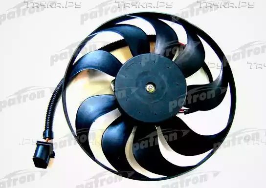 Вентилятор радиатора двигателя Patron для Volkswagen Bora 1999-2005. Артикул PFN028