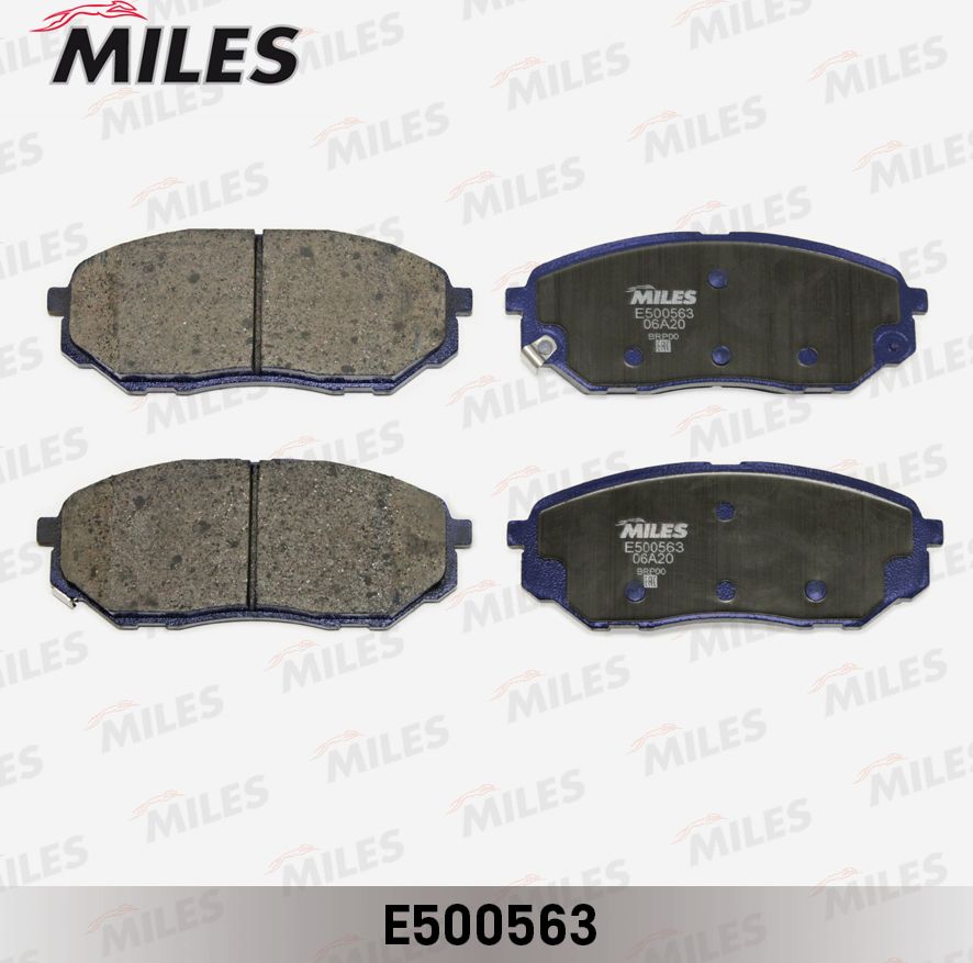 Тормозные колодки Miles (Керамика). Артикул E500563