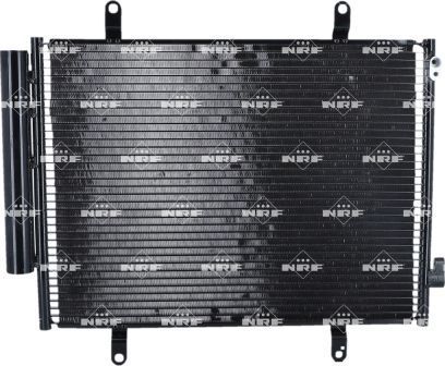 Радиатор кондиционера (конденсатор) NRF (алюминий) для Suzuki Celerio 2014-2026. Артикул 350371
