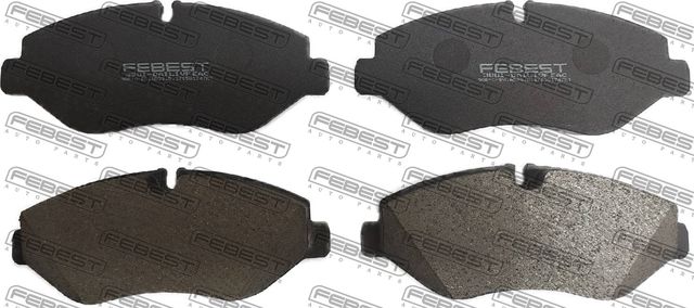 Тормозные колодки Febest передние для IVECO Daily III 2003-2006. Артикул 3801-DAILIVF