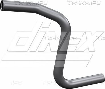 Патрубок радиатора (системы охлаждения) Dinex для MAN TGX 2006-2026. Артикул 4IN004