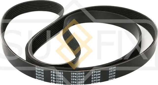 Ремень поликлиновый 7PK2045 (Sufix). Артикул FB-3303