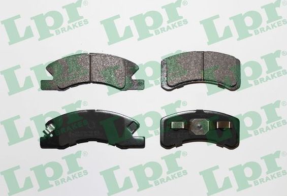Тормозные колодки LPR передние для Daihatsu Cuore VI (L251) 2003-2007. Артикул 05P1443