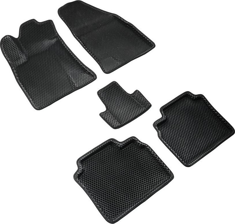 Коврики Seintex 3D EVA ромб для салона Chery Arrizo 8 2022-2026 Черные. Артикул 317347