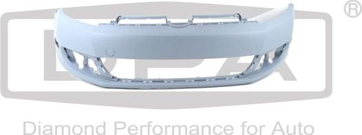 Бампер DPA передний для Volkswagen Golf VI 2008-2013. Артикул 88070298802