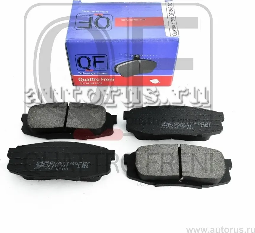Колодки тормозные дисковые задние к-т (Quattro Freni). Артикул qf84300