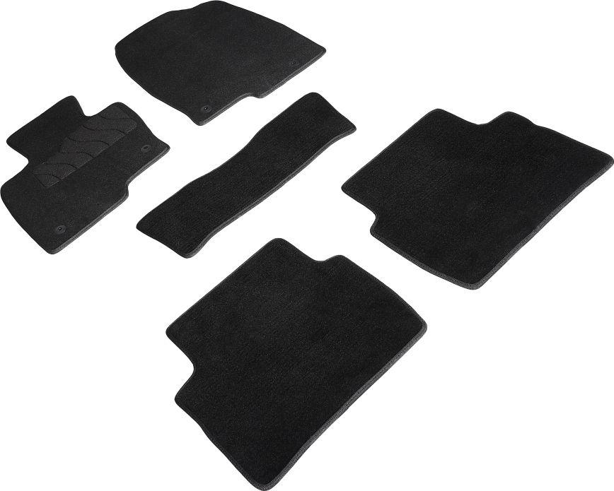 Коврики текстильные Seintex на нескользящей основе для салона Mazda CX-5 II 2017-2026. Артикул 89150