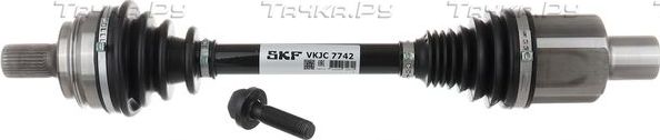 Полуось (привод в сборе, приводной вал) SKF. Артикул VKJC 7742