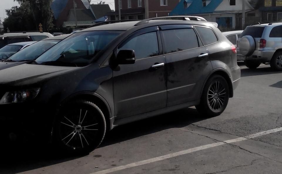 Дефлекторы Cobra Tuning для окон Subaru Tribeca I B9 2005-2007. Артикул S40305