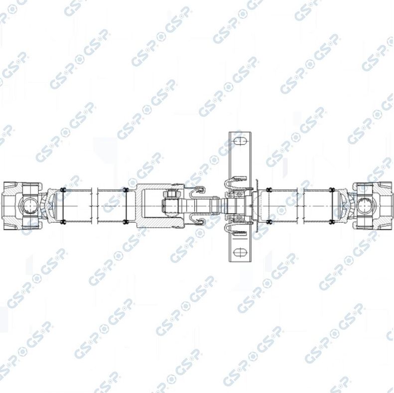 Карданный вал GSP. Артикул PS901971