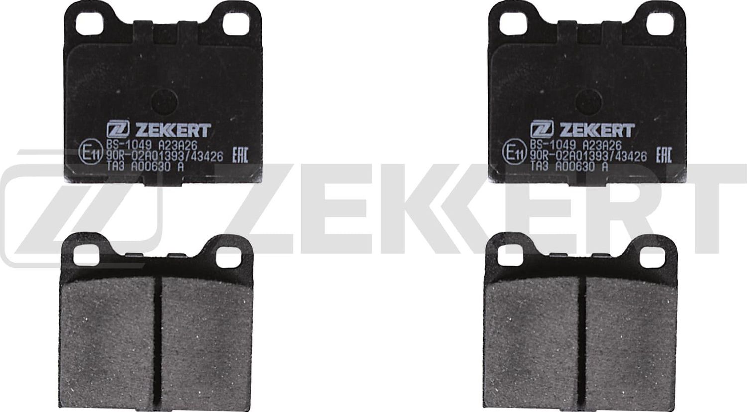 Тормозные колодки Zekkert. Артикул BS-1049